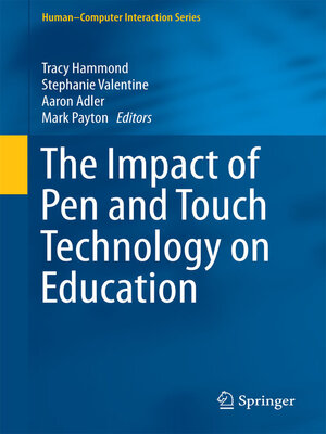 cover image of The Impact of Pen and Touch Technology on Education